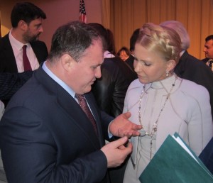 Встреча с Тимошенко по вопросам снятия блокады с Донбаса, и помощи в доставки гуманитарной помощи