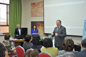 Выступление Президента компании Куриленко Виктора Николаевича  на семинаре в нашем городе.