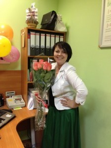 Поздравление с Днем рождения в офисе!!