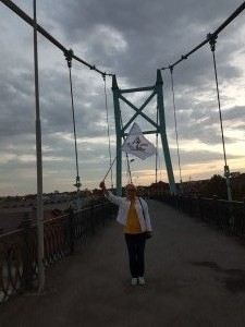 Я на самом длинном мосту в мире в Атырау